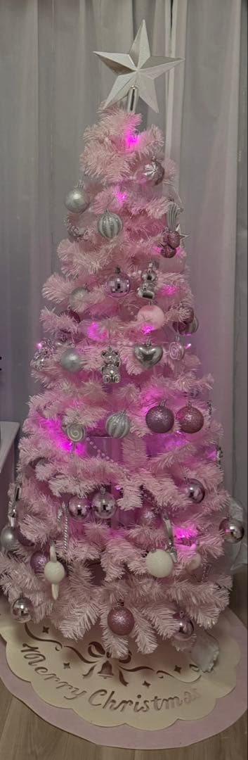 Francfranc クリスマスツリー 150cm ピンク