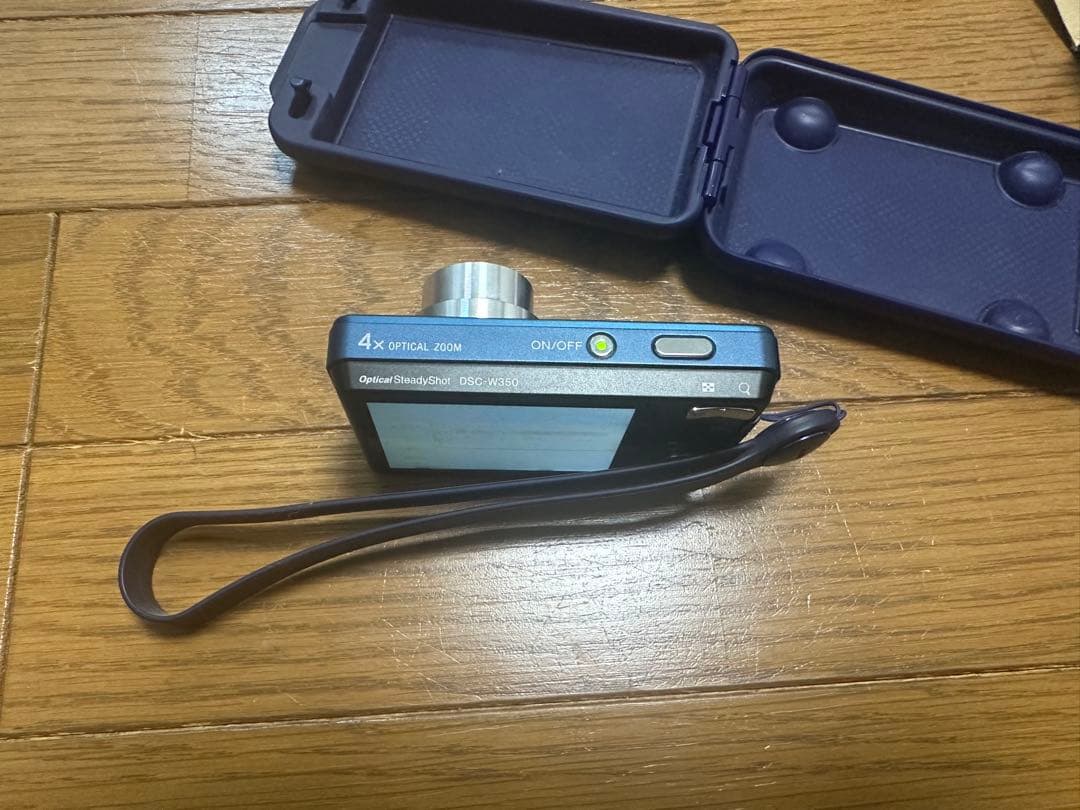 Sony Cyber-shot DSC-W350 デジタルカメラ 青
