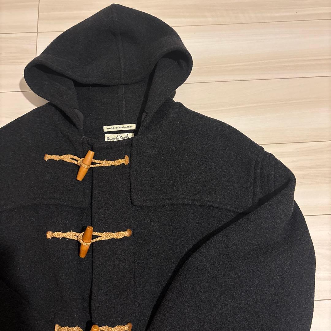 英国製 マーガレットハウエル ダッフルコート ウール80%