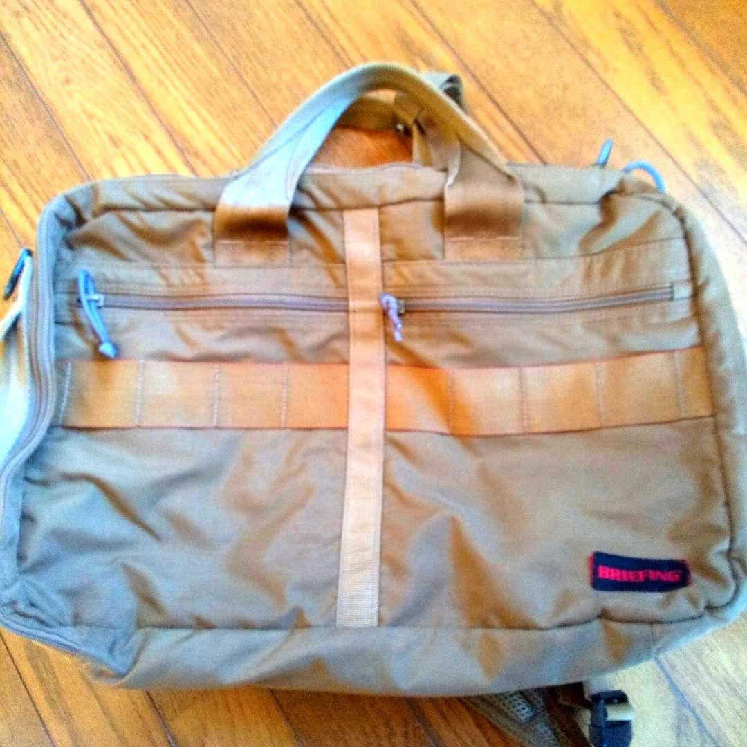美品 BRIEFING S-3COMMUTERビジネスバッグ3WAY希少コヨーテ