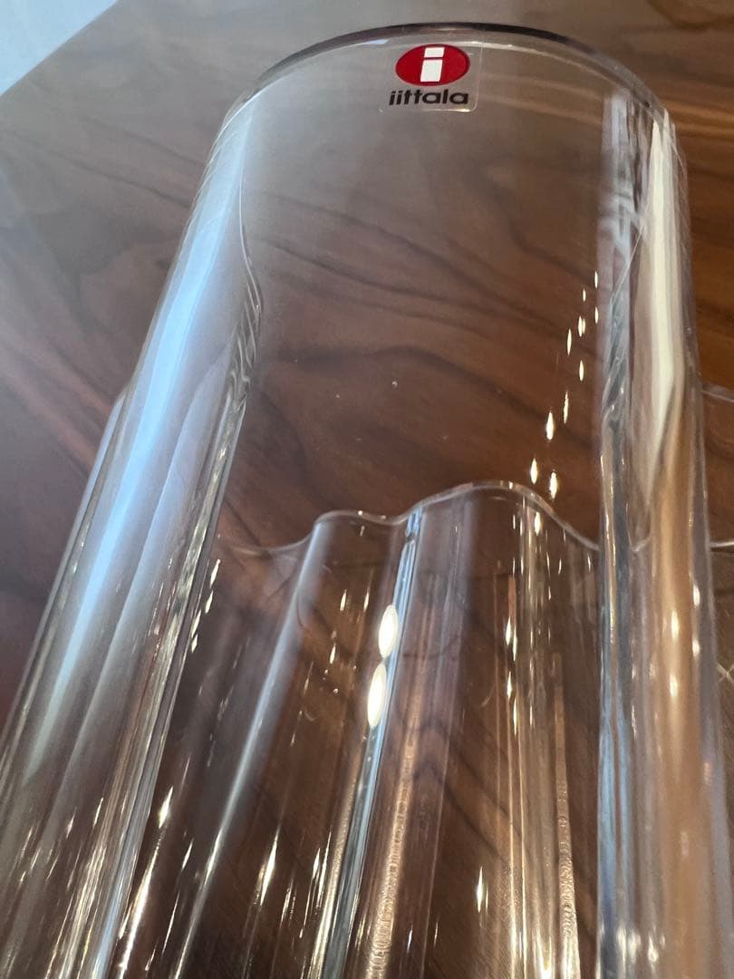  アルヴァ・アアルトコレクションベース120mm クリア 花瓶