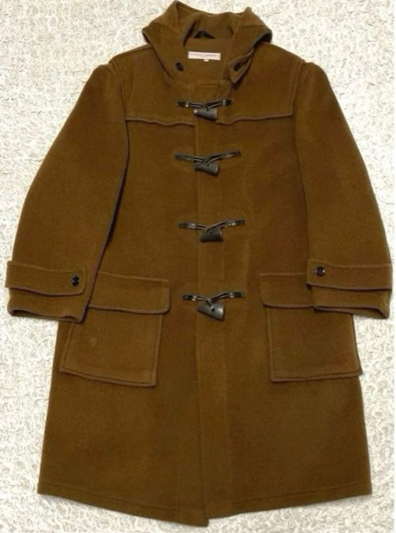 【希少】UNITED ARROWS イギリス製 ダッフルコート ヘリンボーン