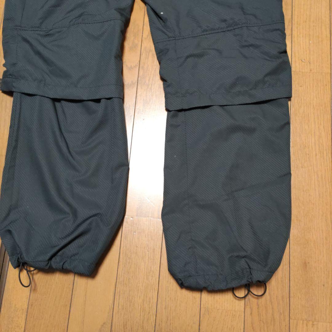 《ブリヂストン水神、ゴルフレインパンツ》（LL）（美品）黒、ポリ1791