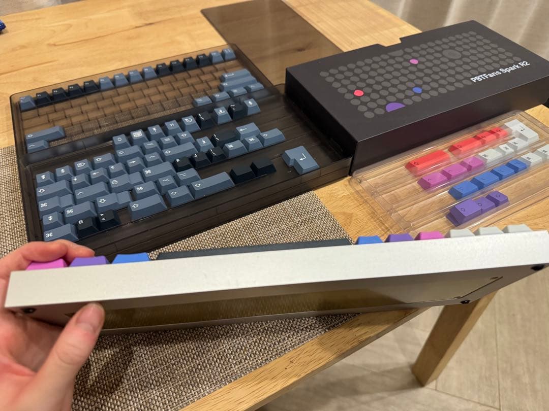 KBDFANS Tofu75 Spark R2 ModキーボードPBTFANS
