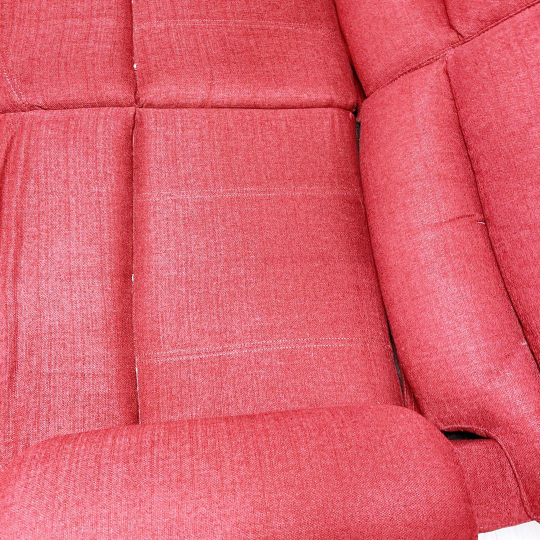 【極美品・送料込】ニトリ 2人用電動布張りリクライニングソファ