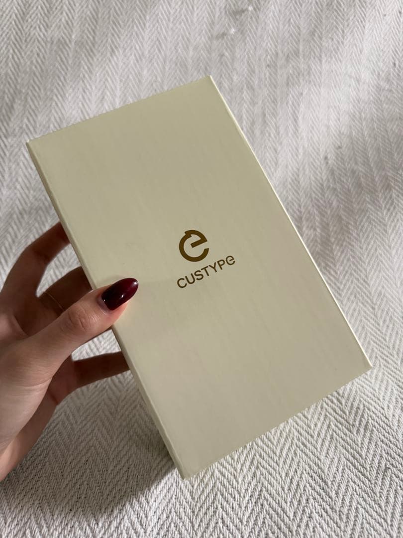 CUSTYPE ベージュ iPhoneケース　15 pro max