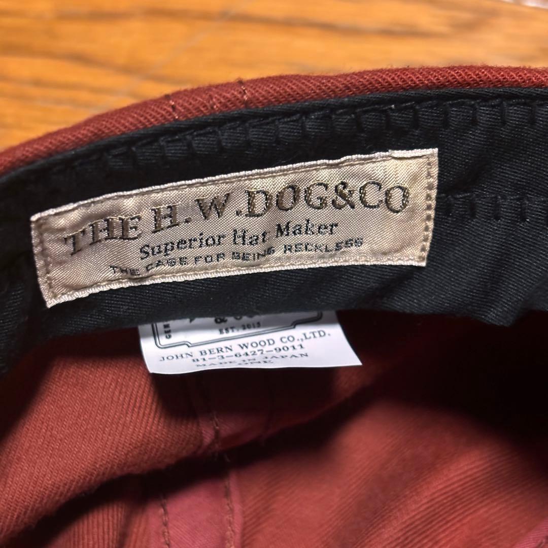 THE H.W. DOG&CO.-別注TRUCKER CAP