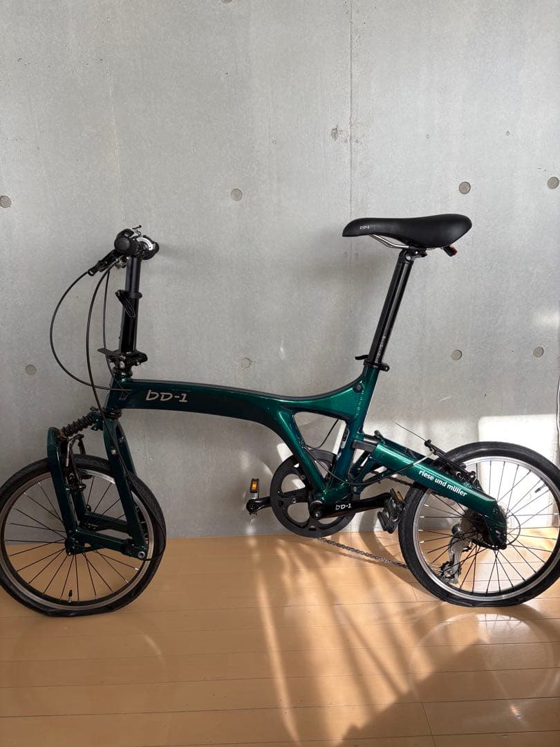 BD-1 折りたたみ自転車 ダークグリーン