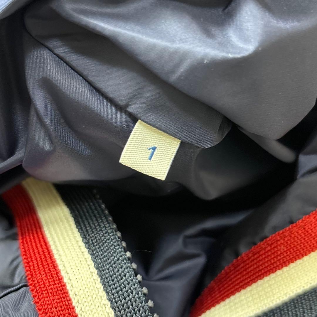美品 MONCLER ANTON ナイロンジャケット 1 ネイビー