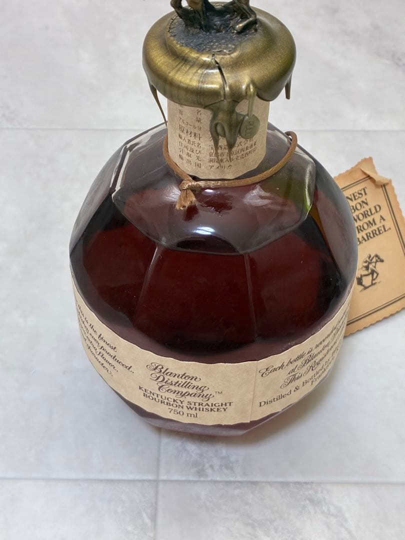 『1992年製』Blanton'sブラントン　シングルバレルバーボン