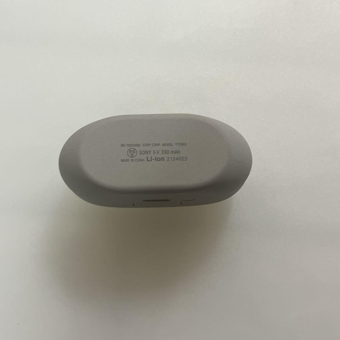 ソニー純正 WF-1000XM5 プラチナシルバー 充電ケース