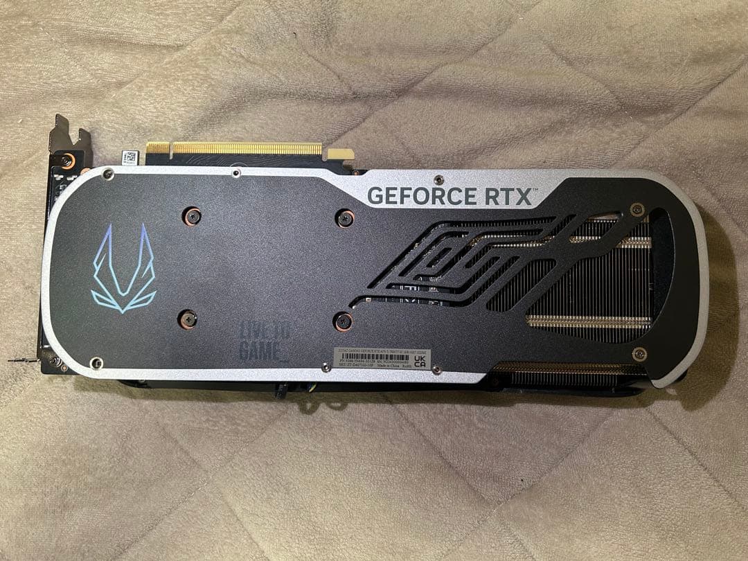 動作確認済み GeForce RTX 4070 Ti ZOTAC Trinity