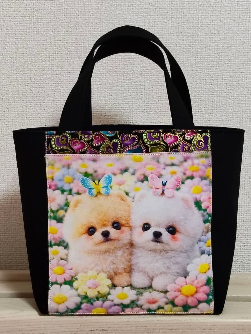 【受注制作】両面ミニトート2点、両面ミニトート（内側あり）1点