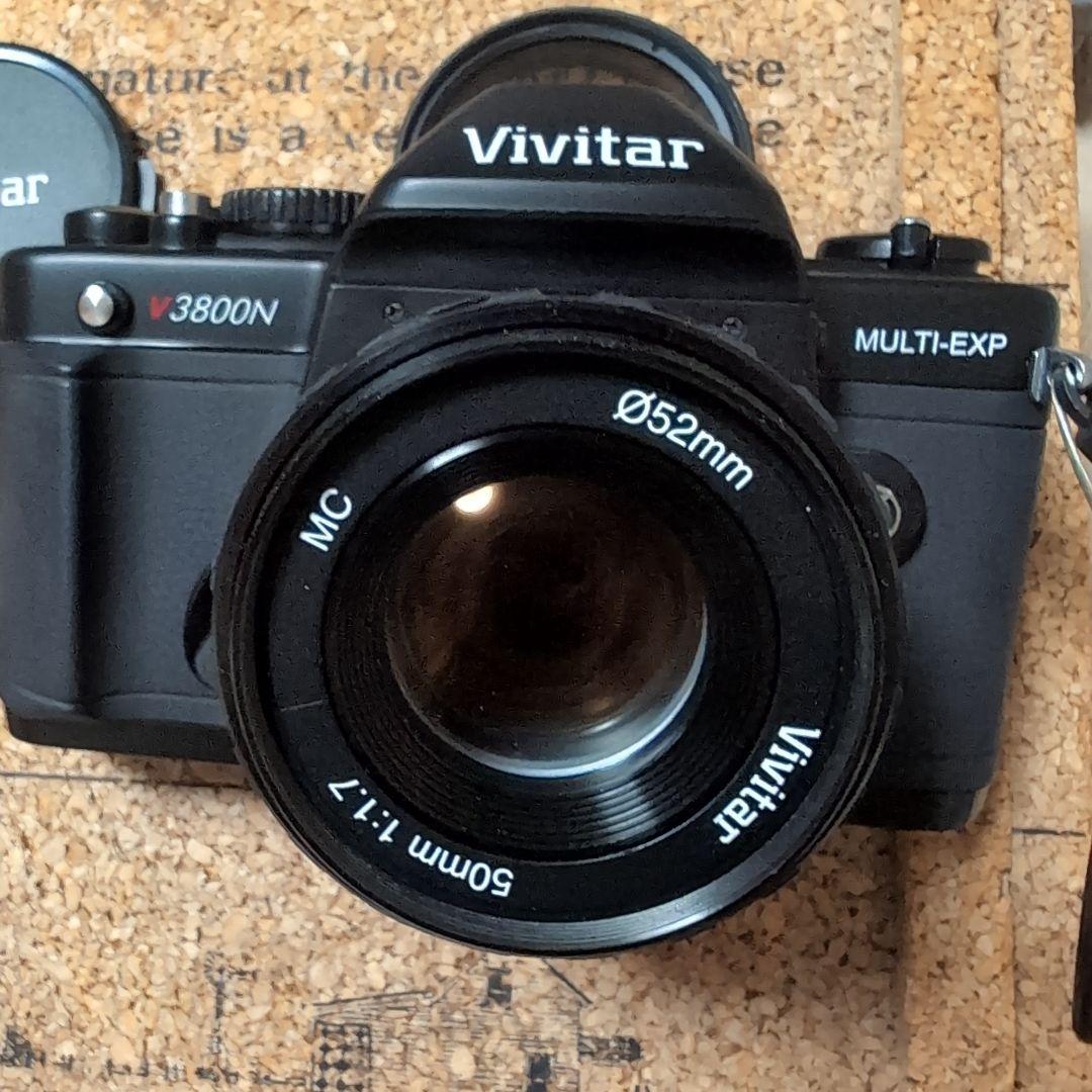 Vivitar 3800N 一眼レフカメラ 50mm f/1.7