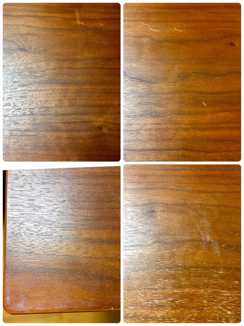 ルームズ大正堂 木製 デスク 120cm ブラウン×ブラック 机 家具 送料込