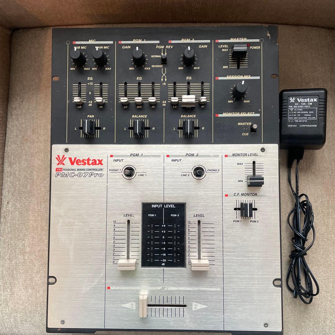 Vestax PMC-07Pro DJミキサー 中古品