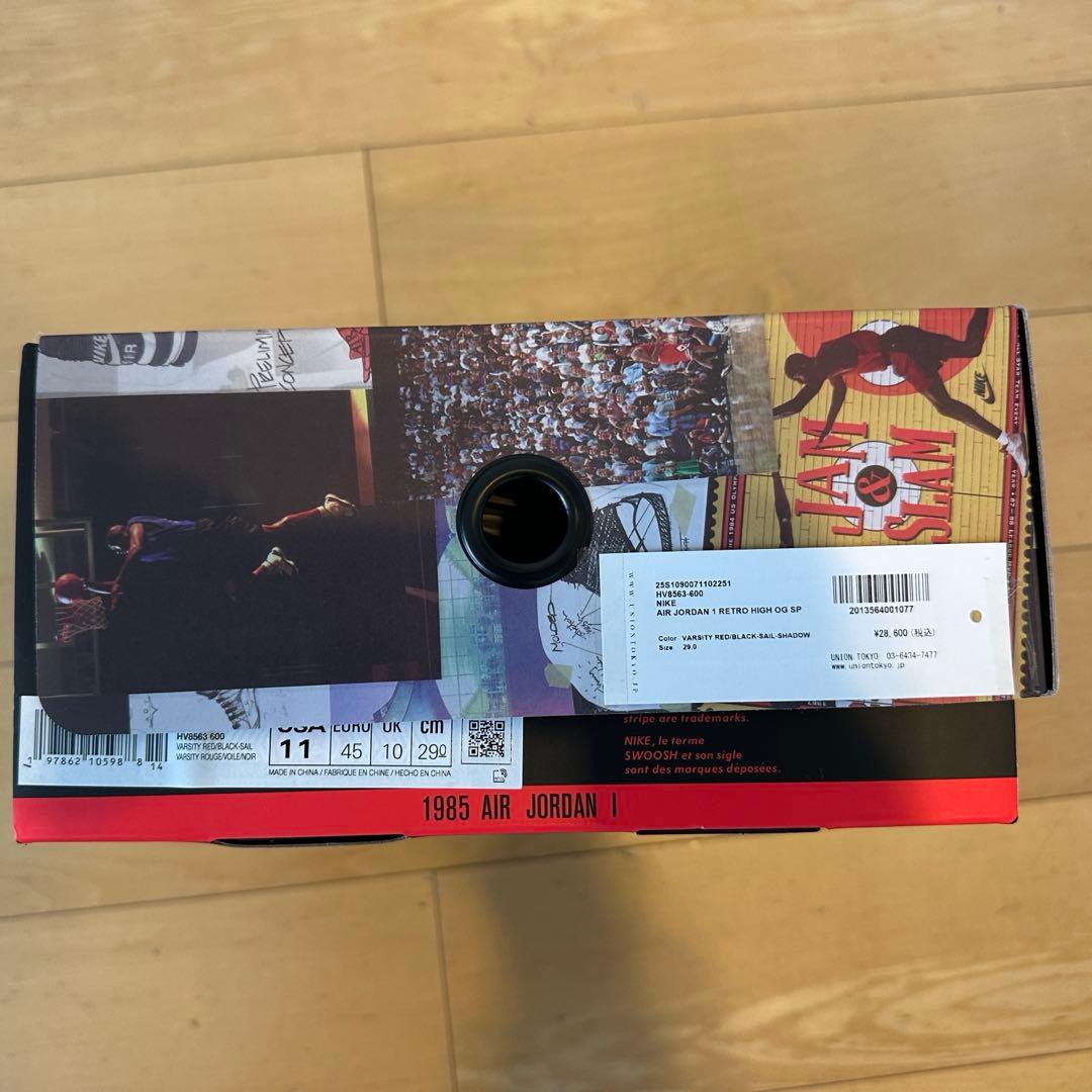 シューズ(男性用) UNION Nike Air Jordan 1 Retro High OG 29