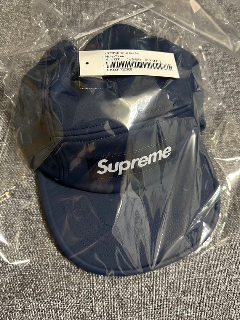 シュプリーム　ウインドストッパー　イヤーフラップ　キャンプキャップ