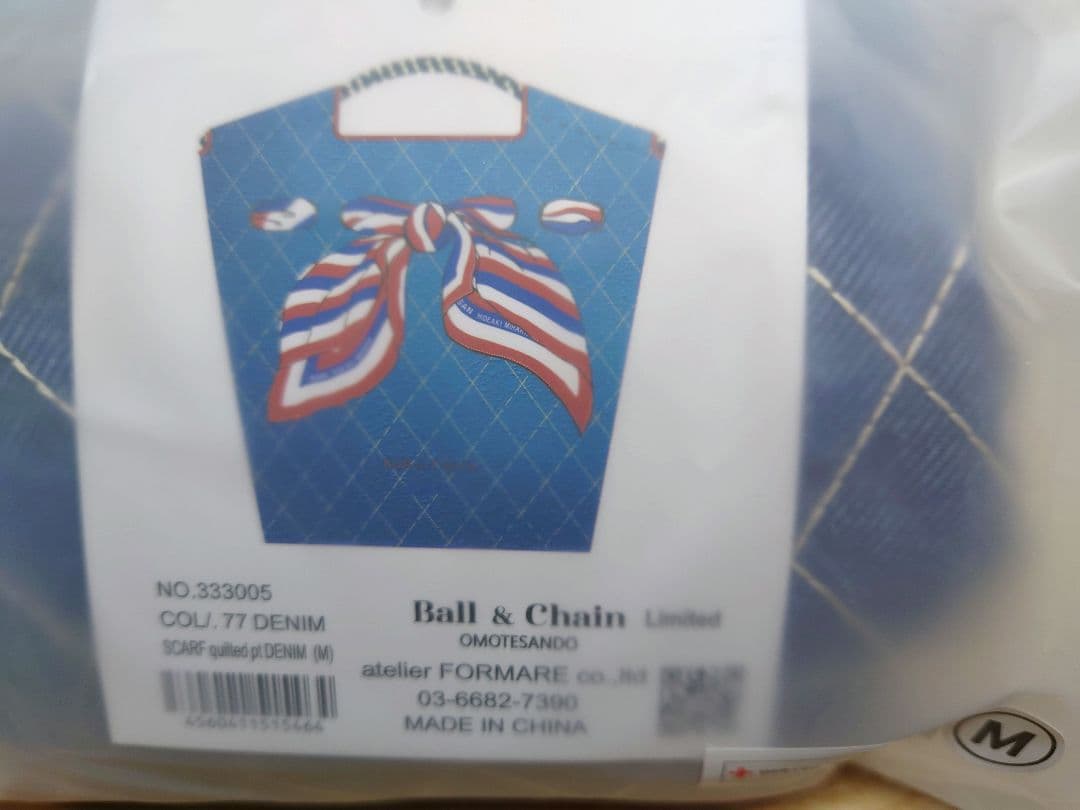 専用☆ Ball＆Chain スカーフ リボン柄 (表参道店限定)