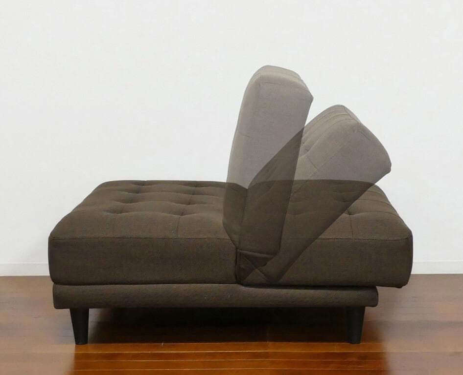 New離せるソファーベッド (ラズベリー)　レッド　ソファベッド