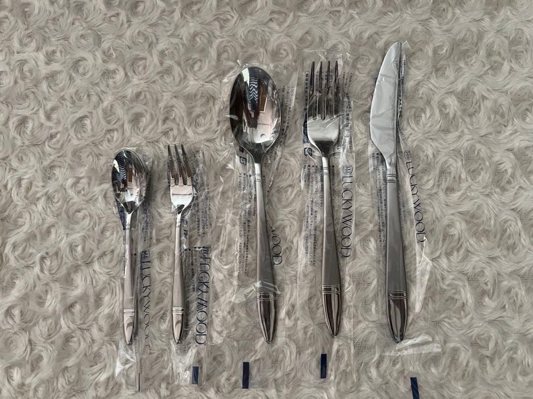 ラッキーウッド カトラリーセット　ソルテア　ディナーセット〈25本セット〉