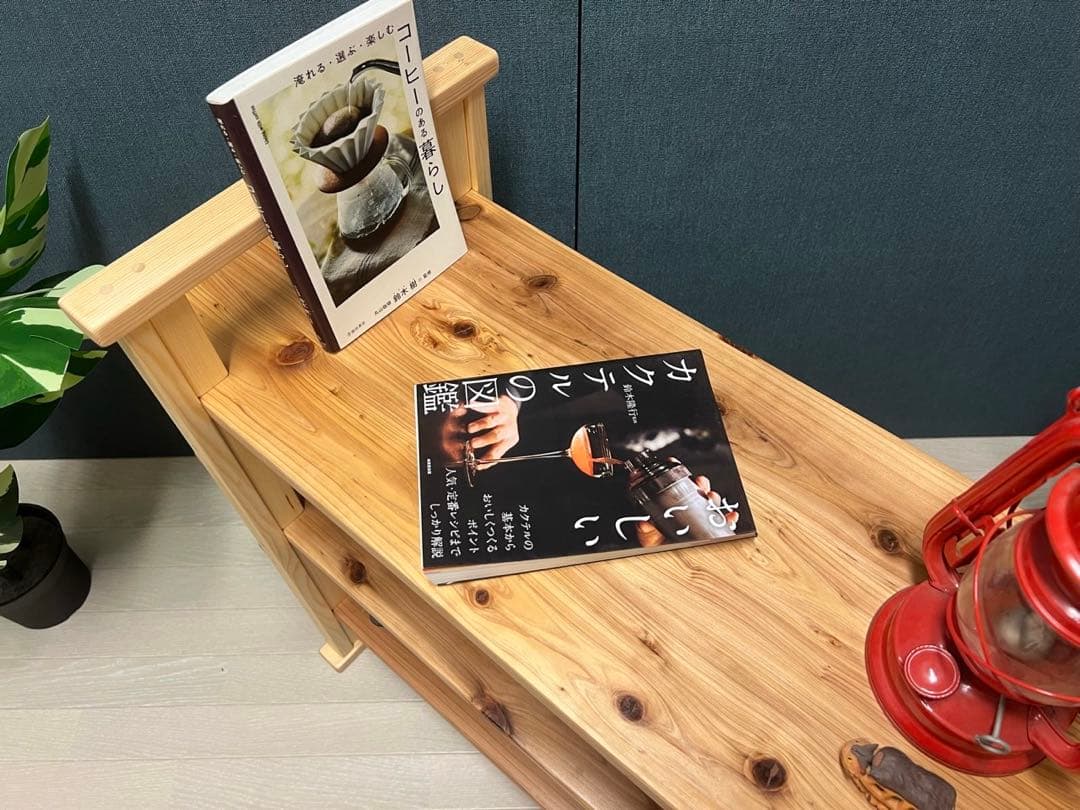 【送料無料】 オープンラック 本棚 小物置き 杉 ナチュラル 3段