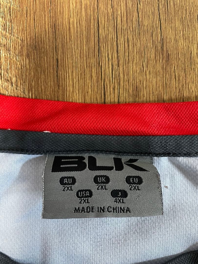 HINO ラグビーウェア 4XL BLK