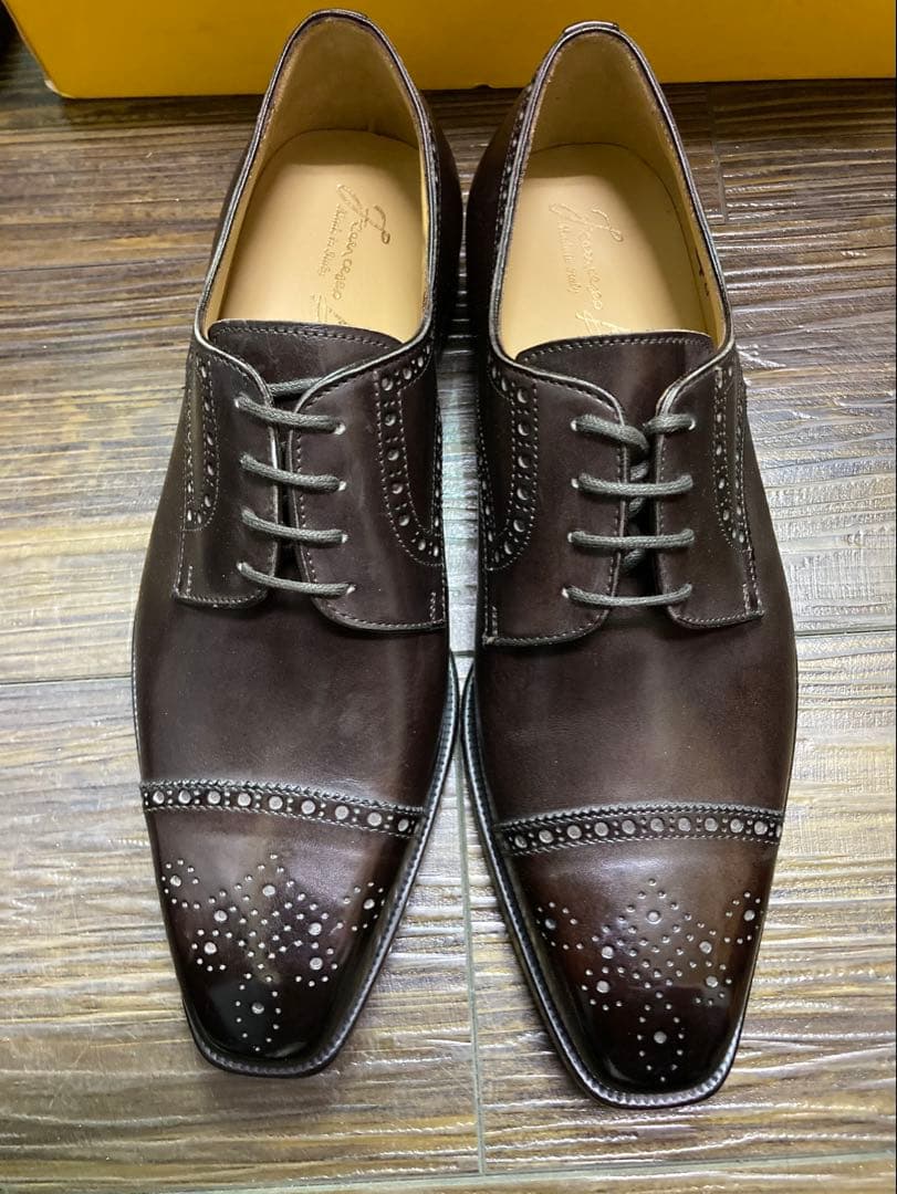 フランチェスコべニーニョＤＢＲ ウィングチップ ドレス　7(26〜26.5㎝)