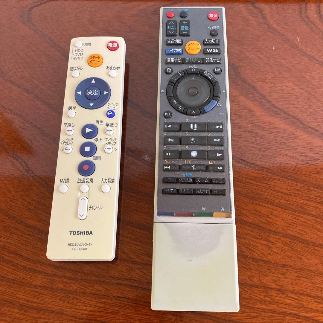 [推奨品] 東芝RD-S302　 HDD/DVDレコーダーリモコン付き