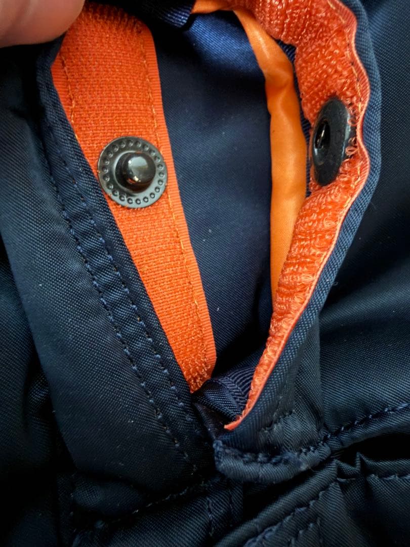 PORTER タンカー ショルダーバッグ アイアンブルー s やや汚れあり