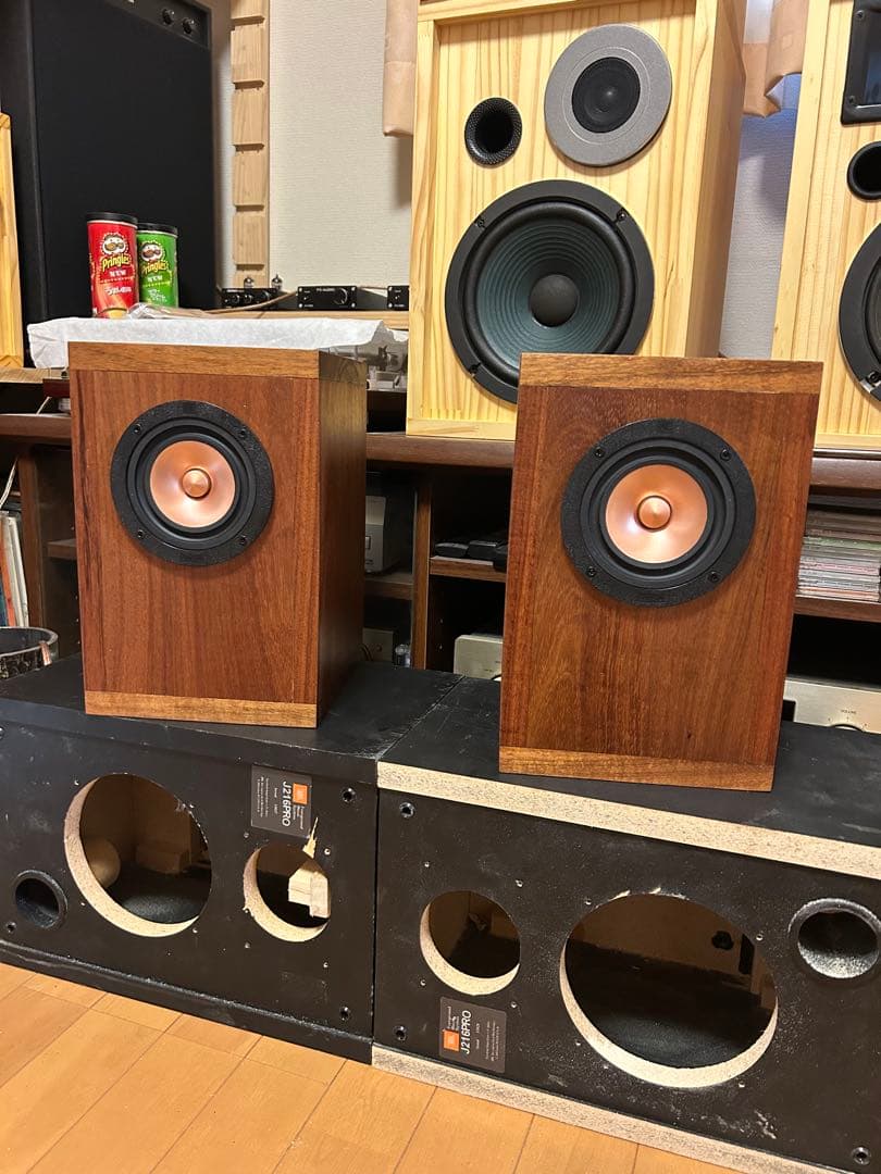 自作スピーカー Mフルレンジ 密閉型