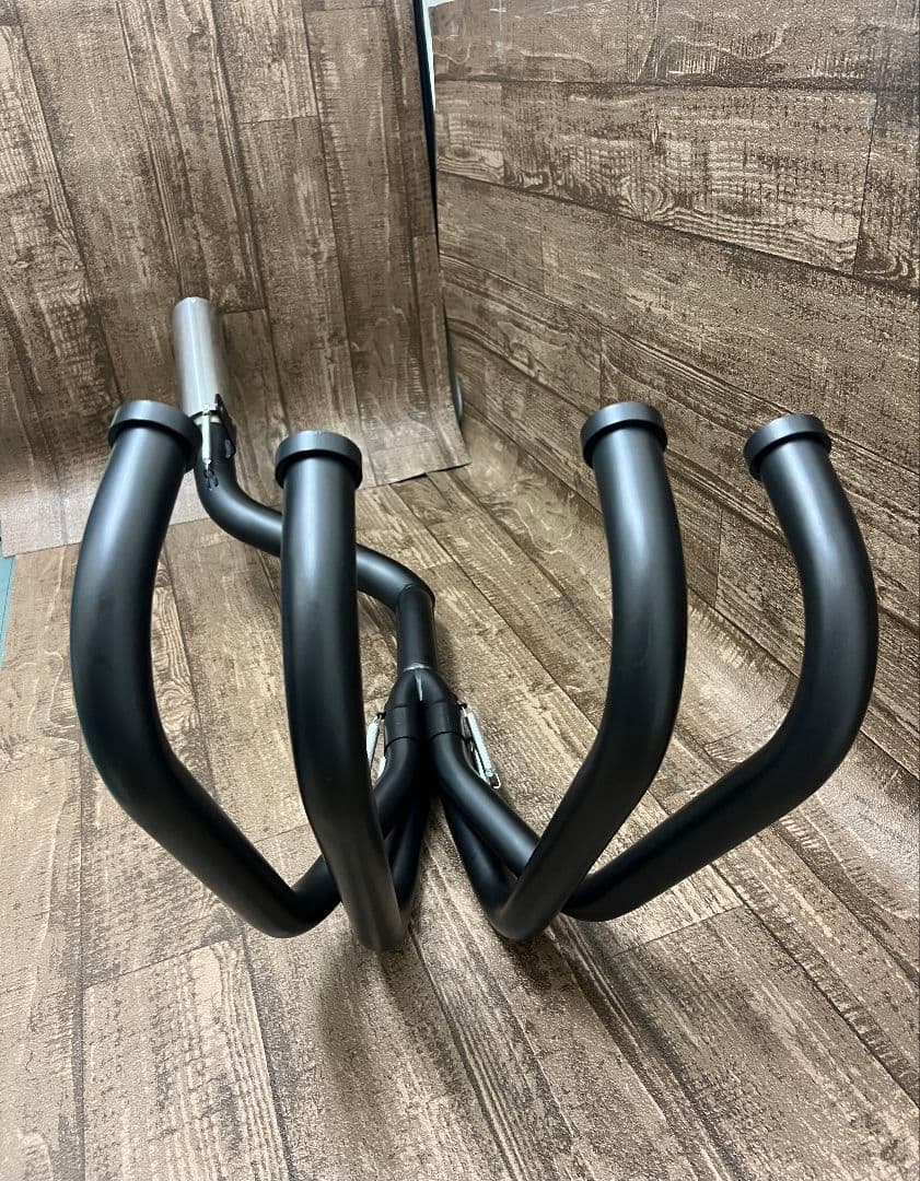 CBX400F/550F 4-2-1集合マフラー黒　送料込み