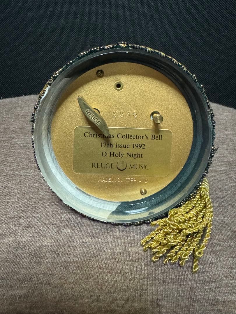 REUGE リュージュ　クリスマスコレクターズベル　1992年　スイス製