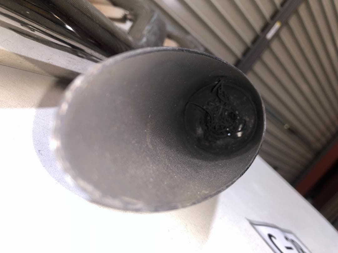 C28　バルカン400　社外ドラッグパイプマフラー