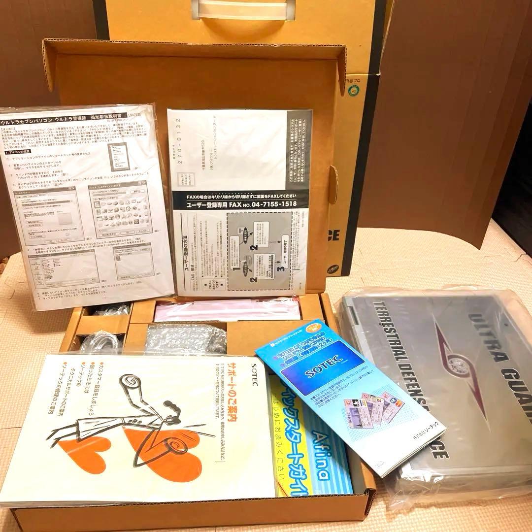 Windowsノート本体 ULTRA GUARD TERRESTRIAL DEFENSE FORCE PC