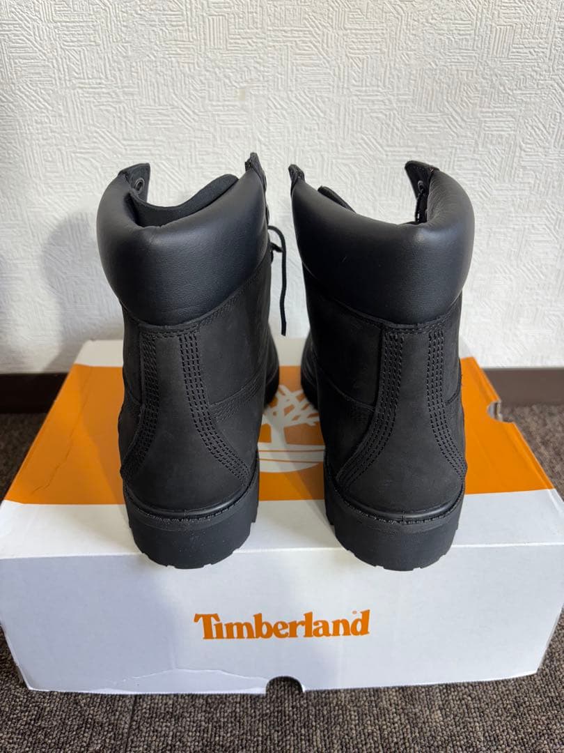 Timberland　６インチ プレミアムウォータープルーフブーツ　ブラック