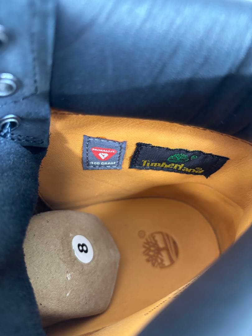 Timberland　６インチ プレミアムウォータープルーフブーツ　ブラック