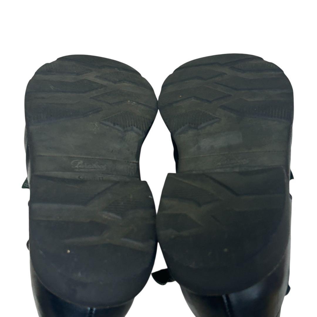 シクラメン パラブーツ シャンボード Uチップシューズ　ブラック 24cm