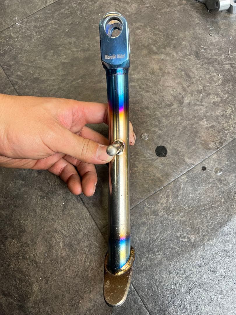 z900RS チタンサイドスタンド　Wheellb Klds