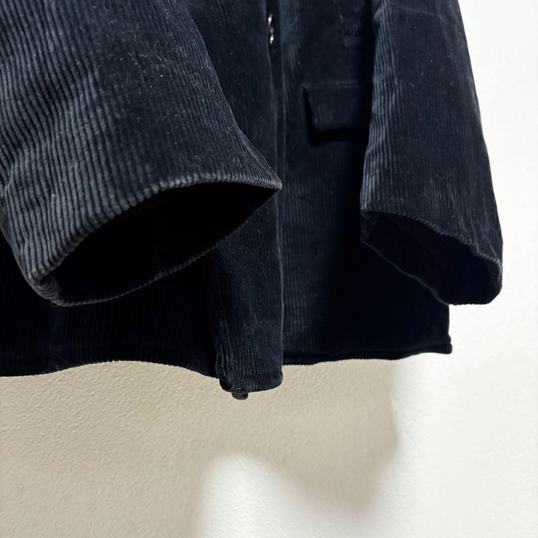 美品 希少 フランス製 ビンテージ 太畝コーデュロイ ダブルジャケット