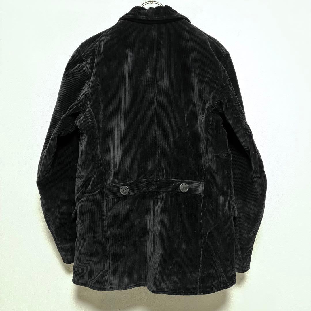 美品 希少 フランス製 ビンテージ 太畝コーデュロイ ダブルジャケット