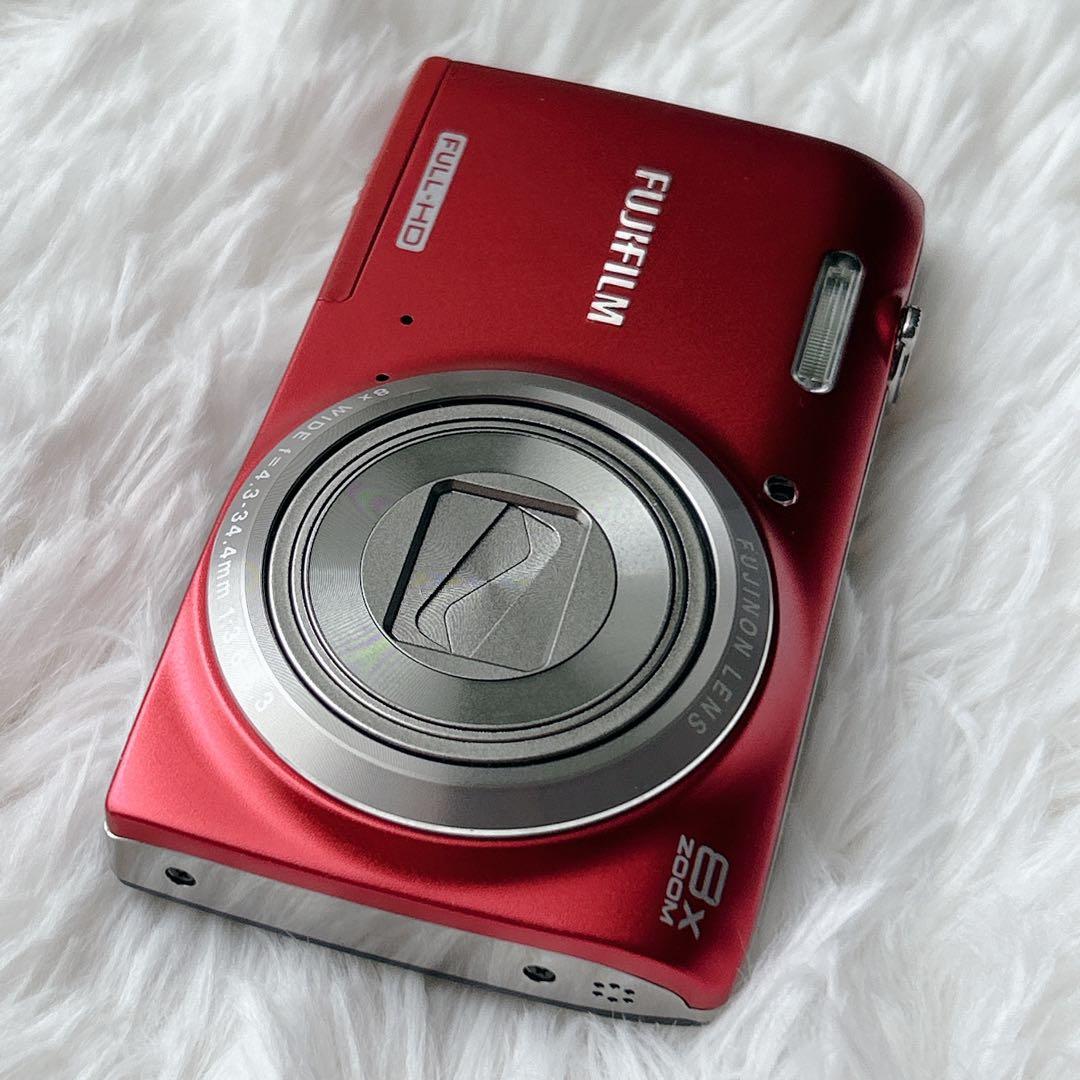 【美品】FUJIFILM FINEPIX JZ700 レッド 動作確認済