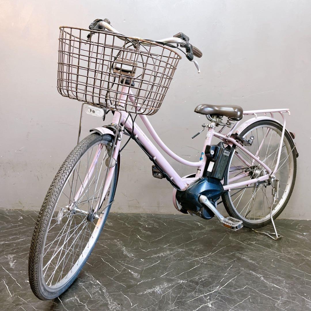 愛知配送価格《435》電動ブリヂストンAssista Prima ピンクパープル