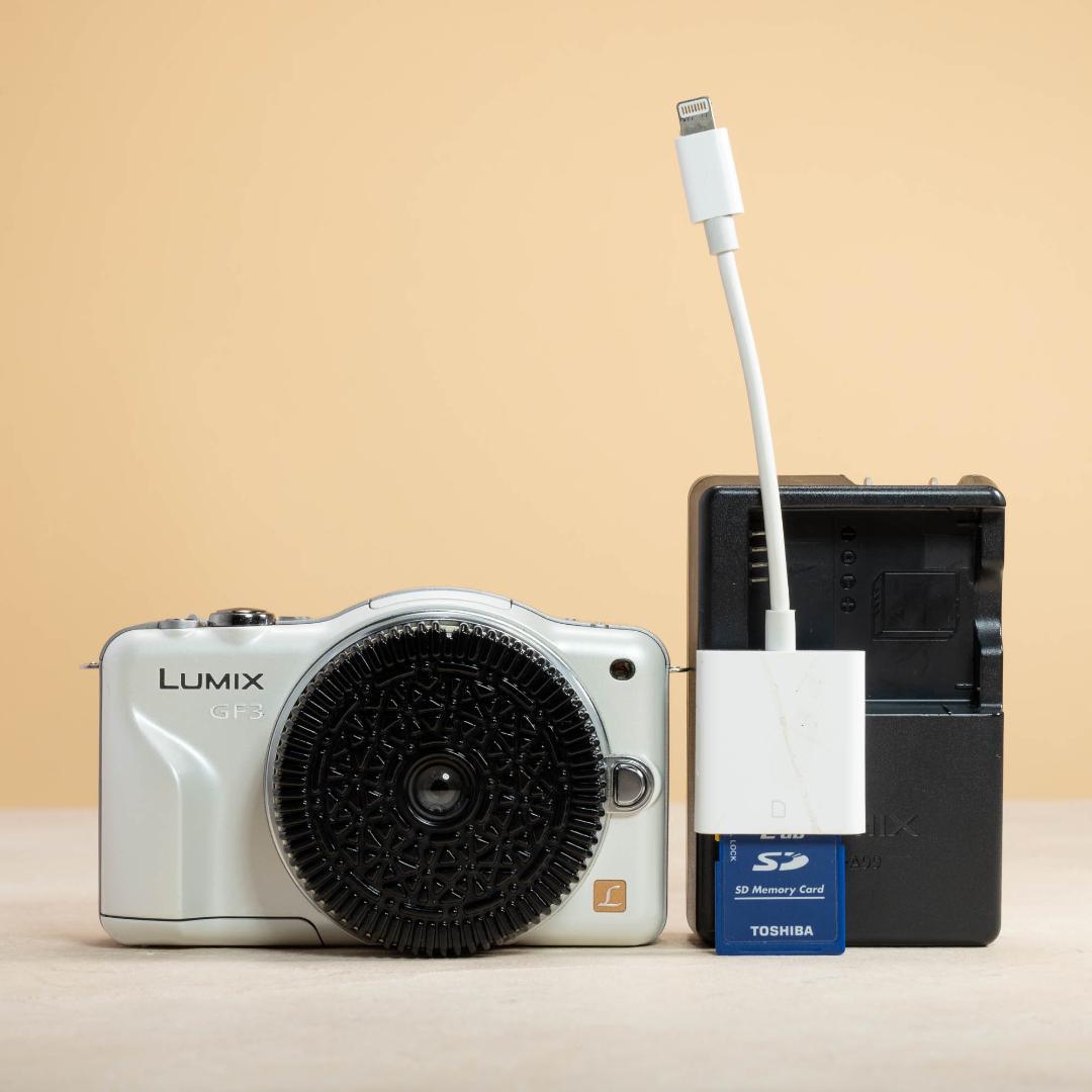 【写ルンです感覚のコンデジ】LUMIX DMC-GF3 32mm スマホ転送OK