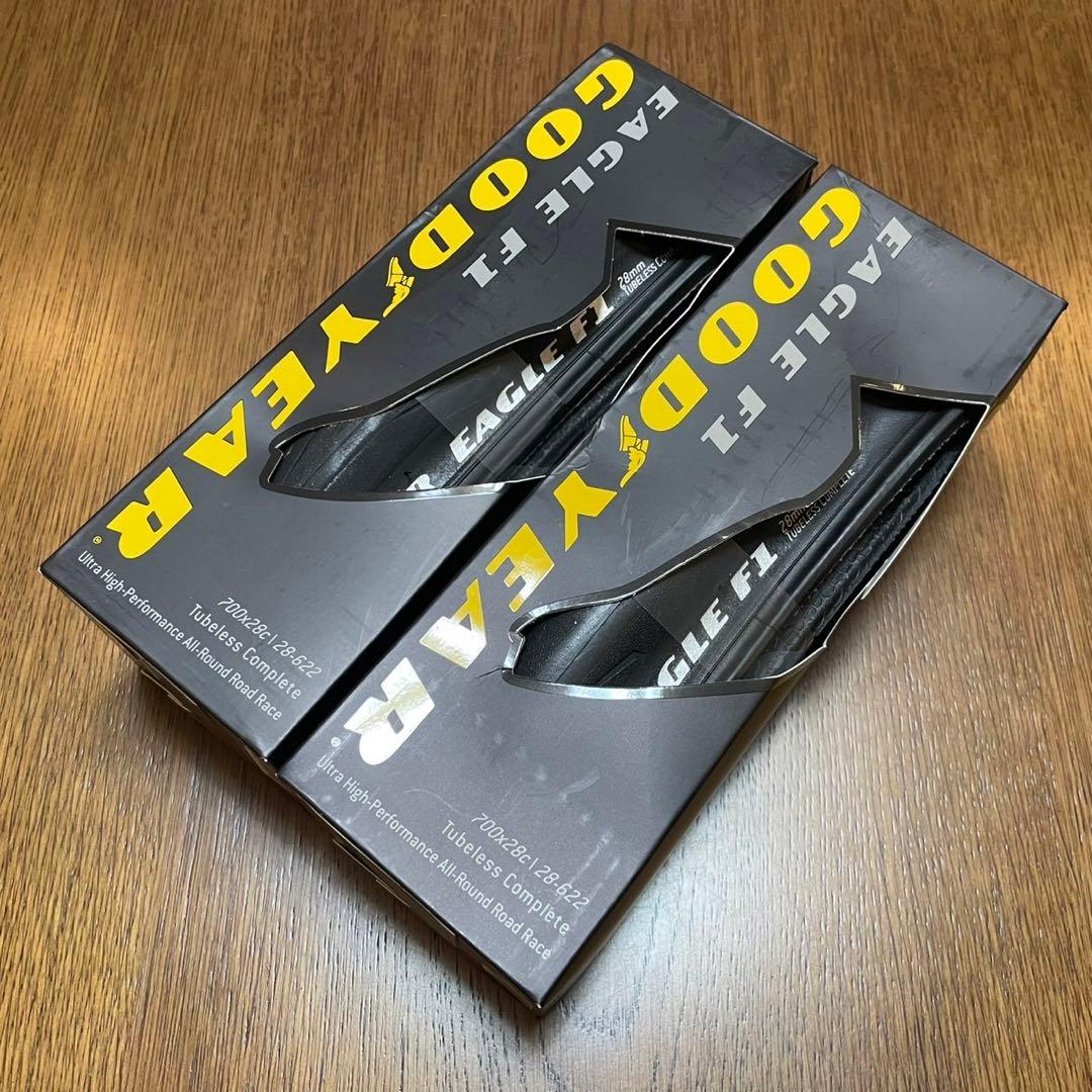 GOODYEAR　EAGLE F1　チューブレス　700×28c　BLACK