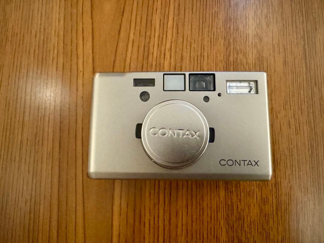 【美品】CONTAX T3 シルバー フィルムカメラ