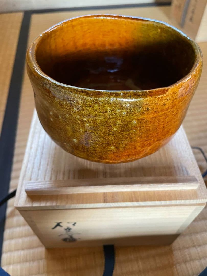 抹茶茶碗7点セット木箱付き
