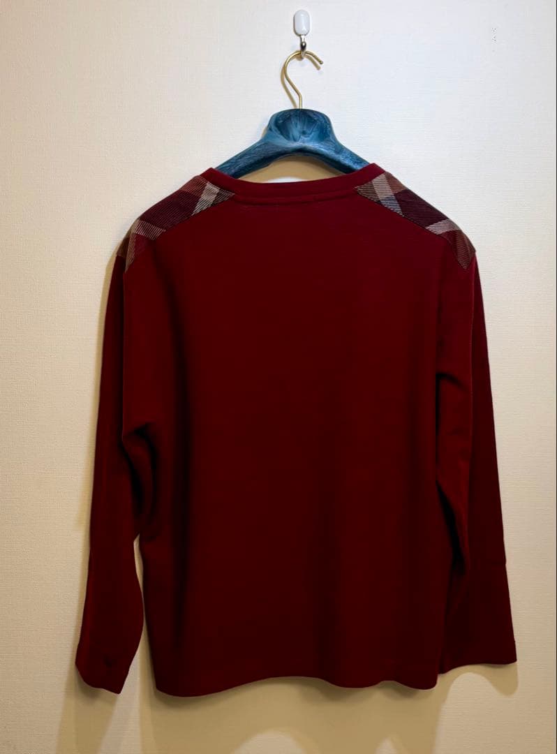 BLACK LABEL CRESTBRIDGE ニット カットソー バーガンディ