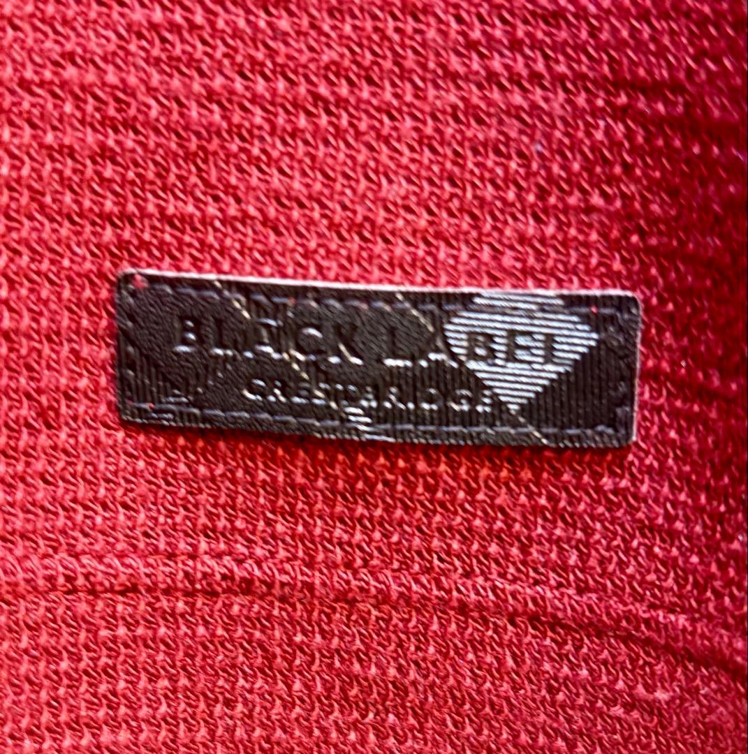 BLACK LABEL CRESTBRIDGE ニット カットソー バーガンディ