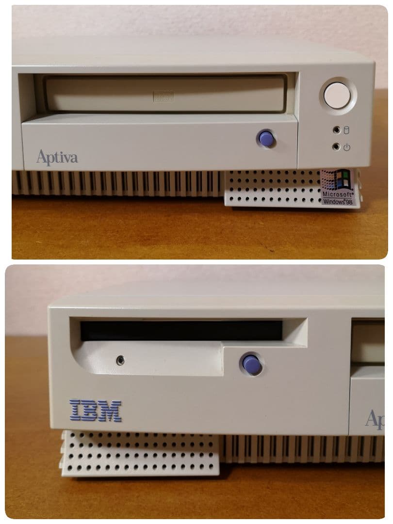 【極美品】IBM Aptiva D1J 2156デスクトップパソコン本体 レトロ